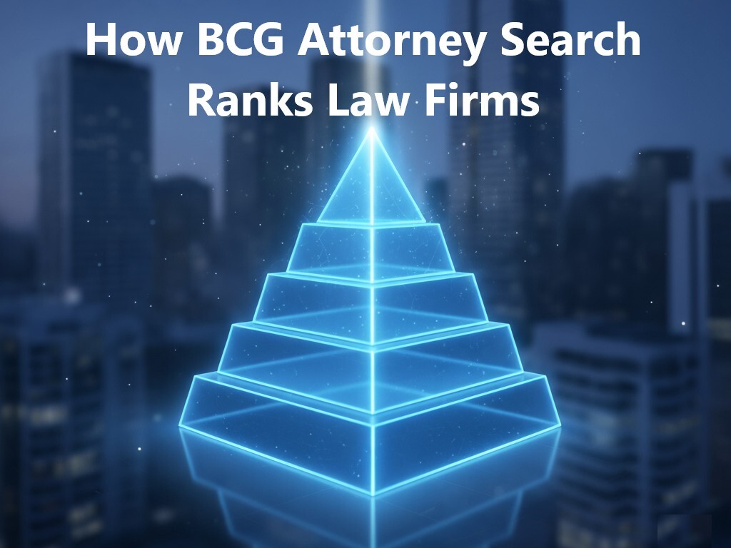 How BCG Attorney Search Ranks Law Firms