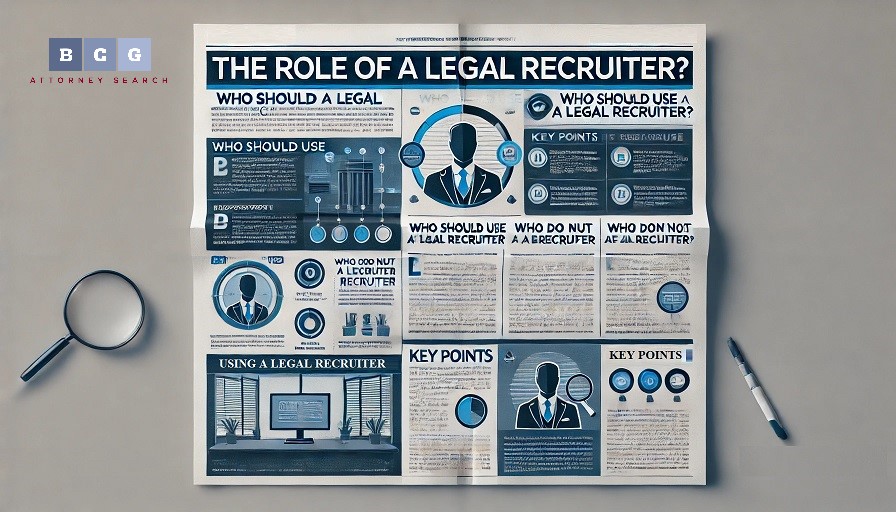Using a Legal Recruiter: Who Should and Shouldn't Using a Legal Recruiter: Who Should and Shouldn't