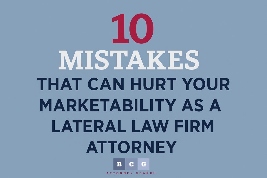 10 Mistakes That Can Hurt Your Marketability