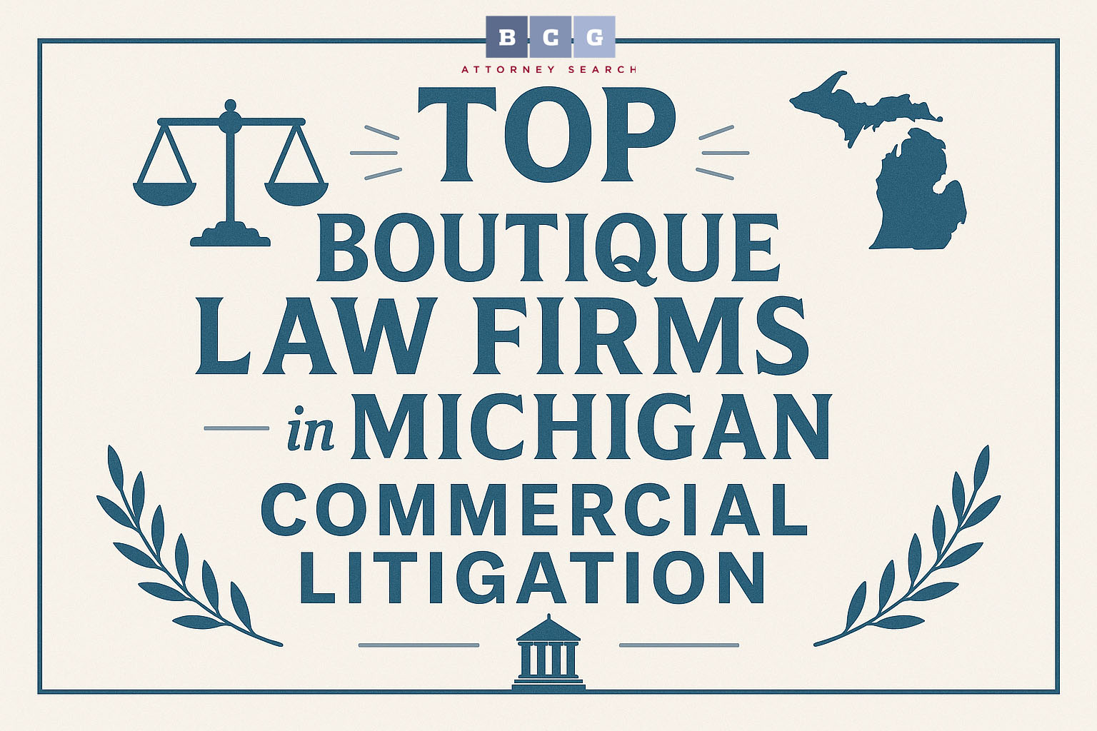 Top Boutique Law Firms in Michigan Specializing in Sophisticated Commercial Litigation Top Boutique Law Firms in Michigan Specializing in Sophisticated Commercial Litigation