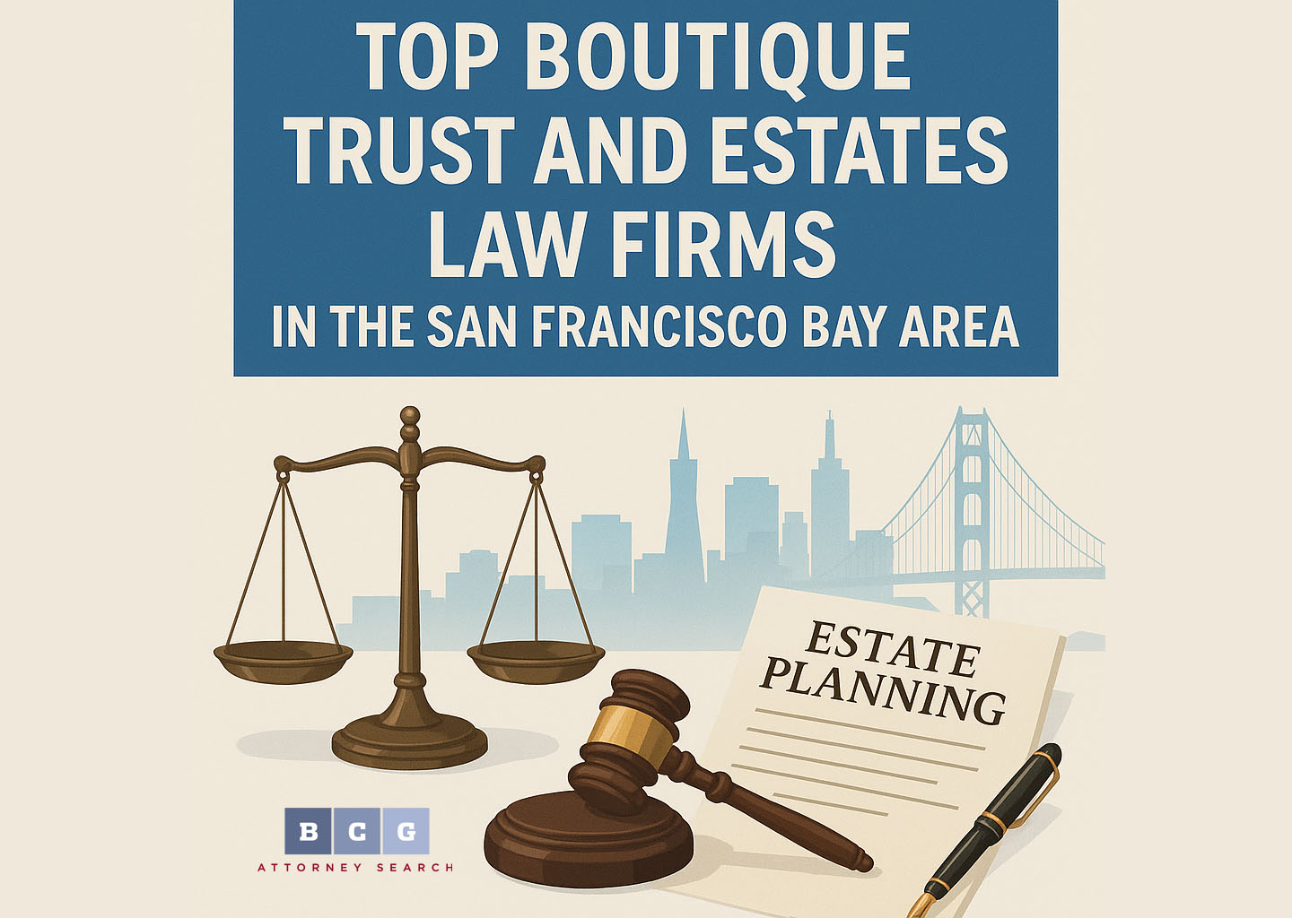 Top Boutique Trust and Estates Law Firms in the San Francisco Bay Area
