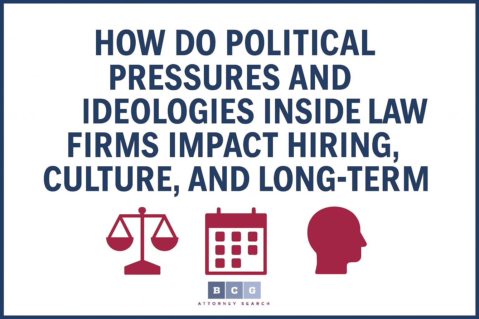 Political Pressures and Ideologies Inside Law Firms Political Pressures and Ideologies Inside Law Firms