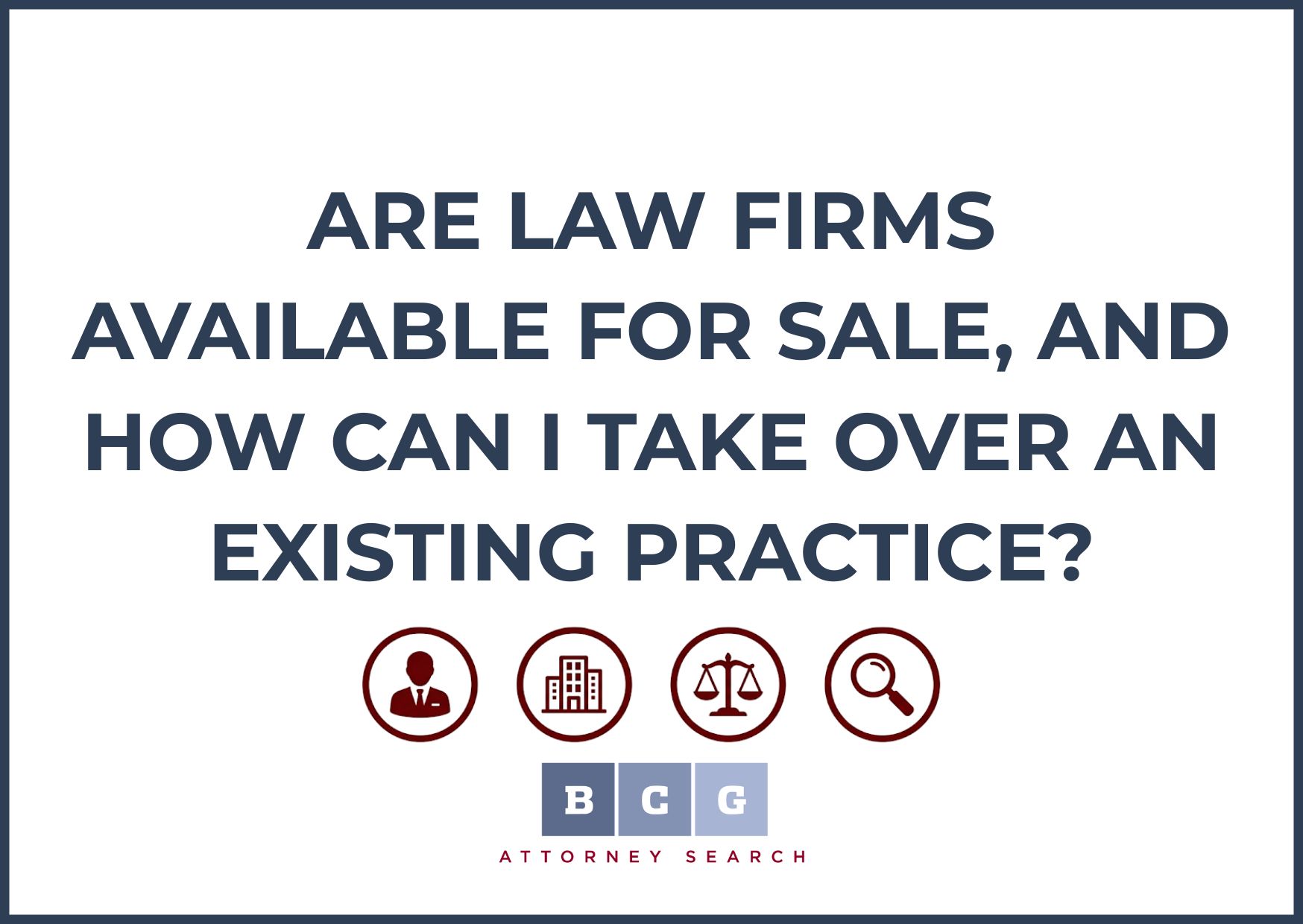 Are Law Firms Available for Sale?