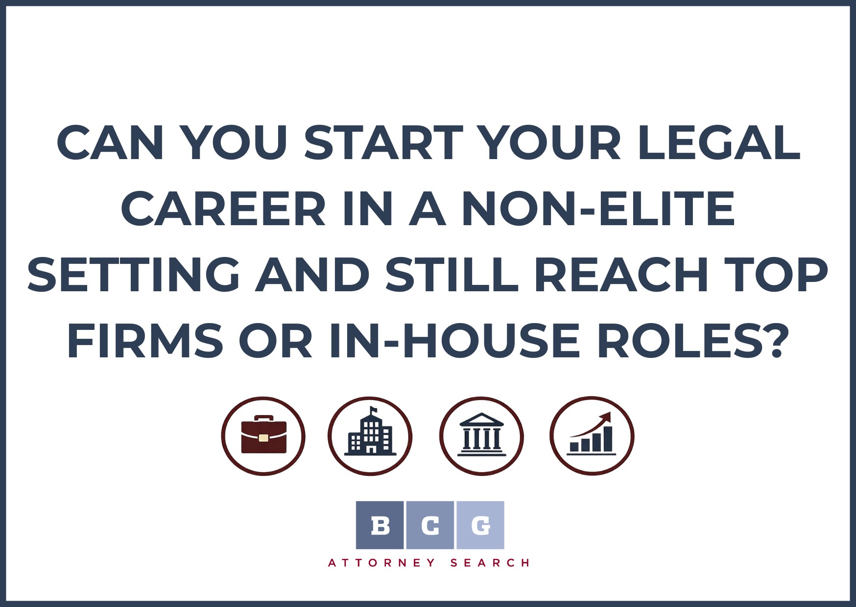 Reach Top Firms or In-House Roles