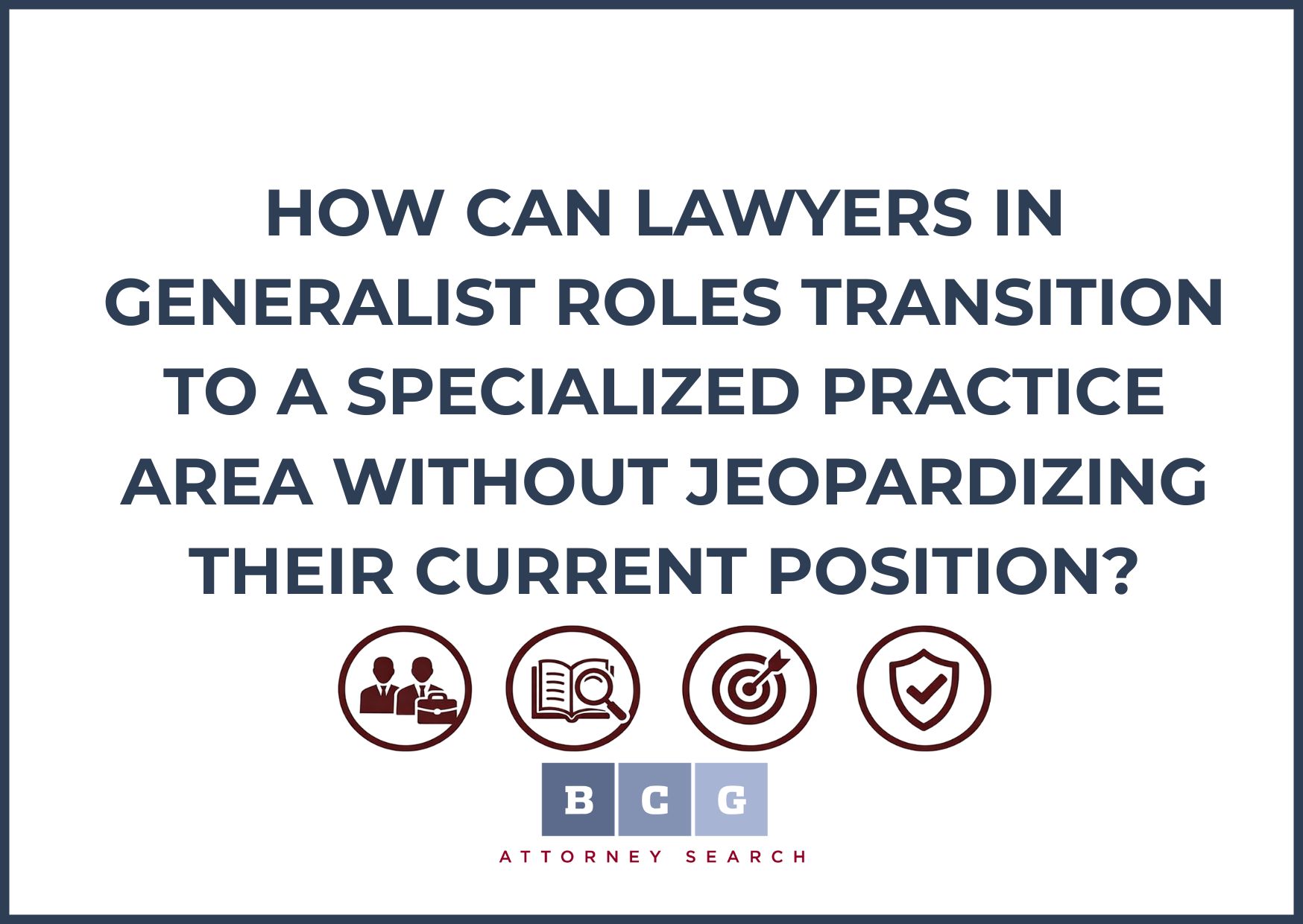 Generalist Roles Transition to a Specialized Practice Area