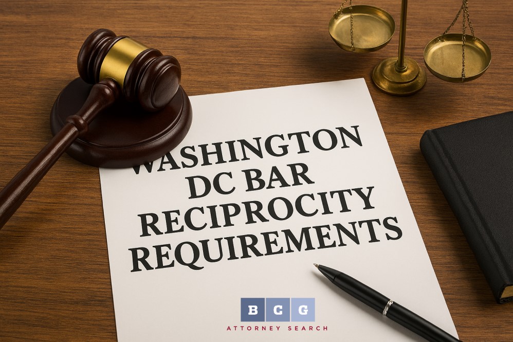 Washington DC Bar Reciprocity Requirements 2025