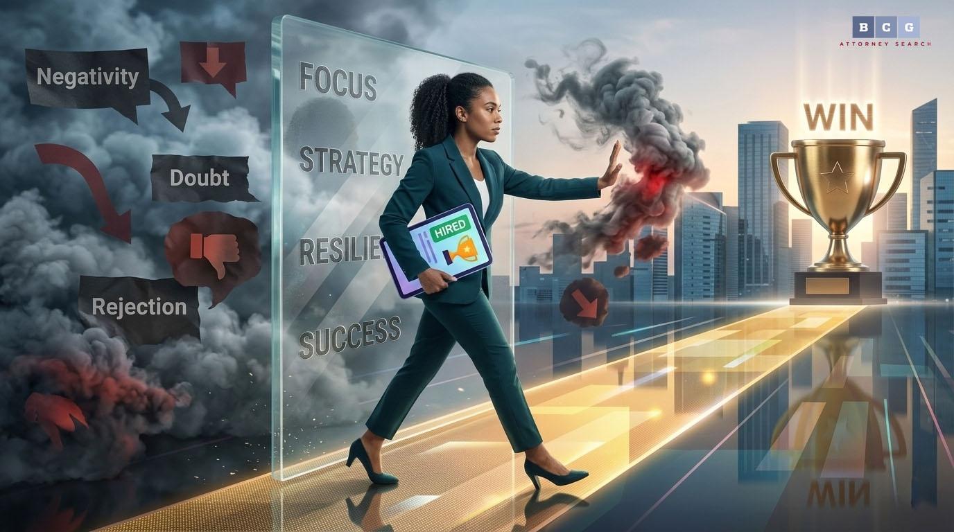 The Attorney’s Guide to Staying Focused, Ignoring Criticism, and Landing the Right Job