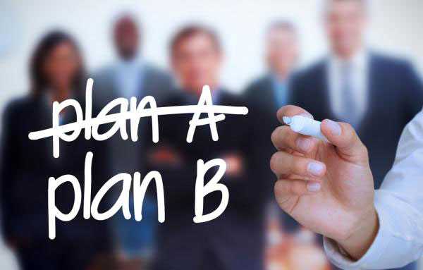 Turning To Plan B Turning To Plan B