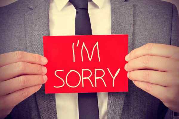 Would it Kill You to Say You're Sorry?