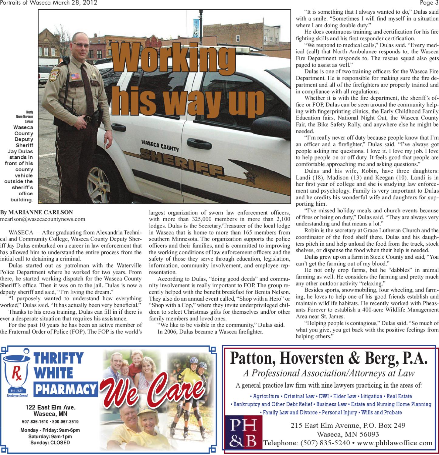 Patton, Hoversten & Berg, PA Waseca, MN Office