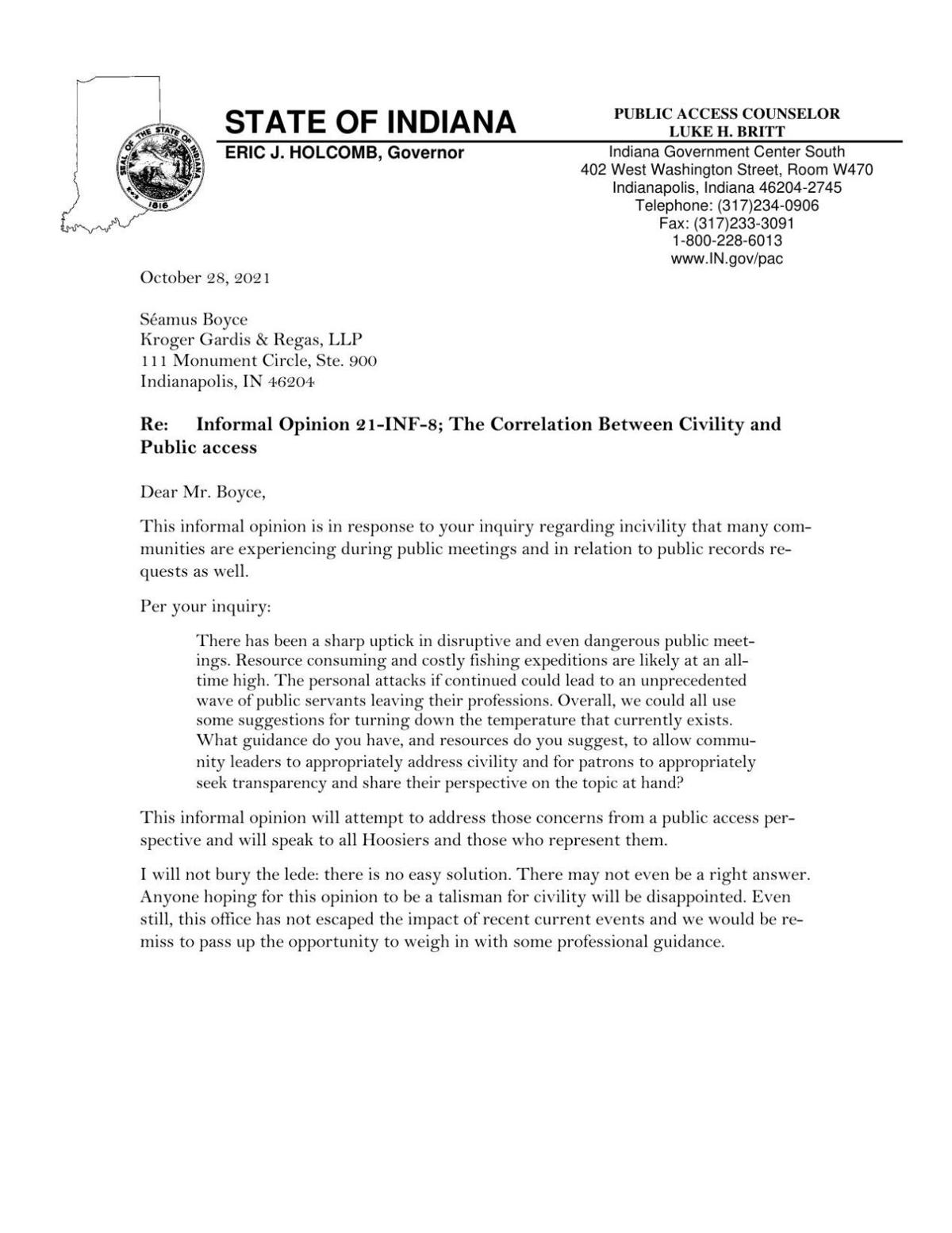 Kroger, Gardis & Regas, LLP Indianapolis, IN Office