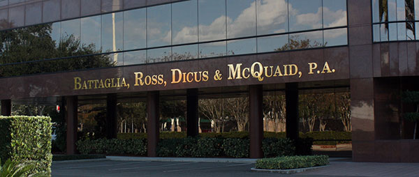 Battaglia Ross Dicus & McQuaid, PA Saint Petersburg, FL Office