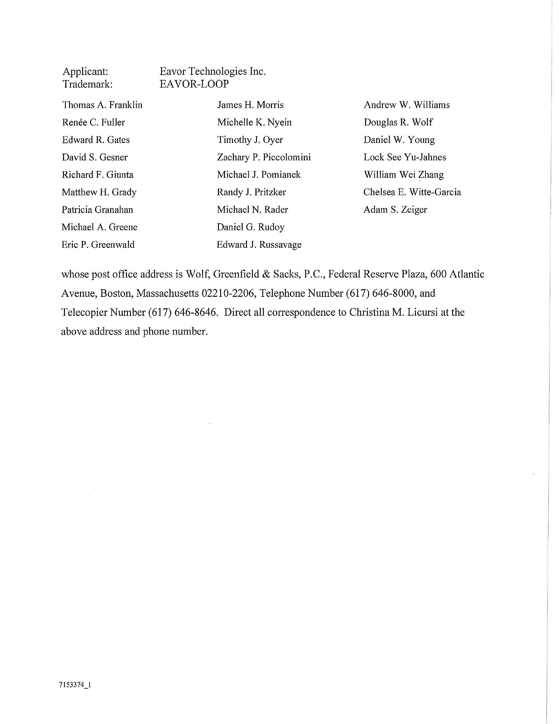 Wolf, Greenfield & Sacks, P.C Boston, MA Office