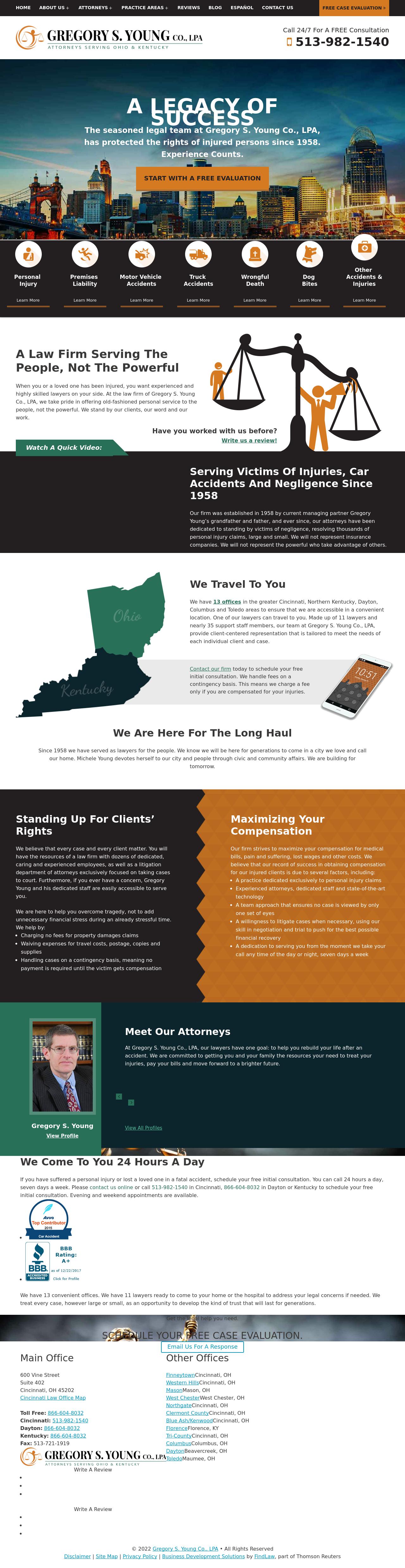 Gregory S. Young Co., LPA Mason, OH Office