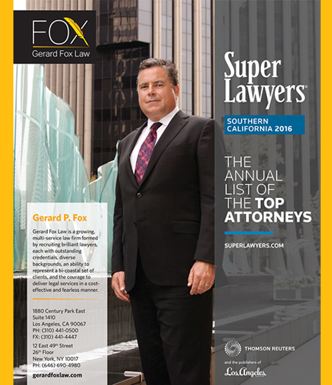 Gerard Fox Law, PC Los Angeles,  Office