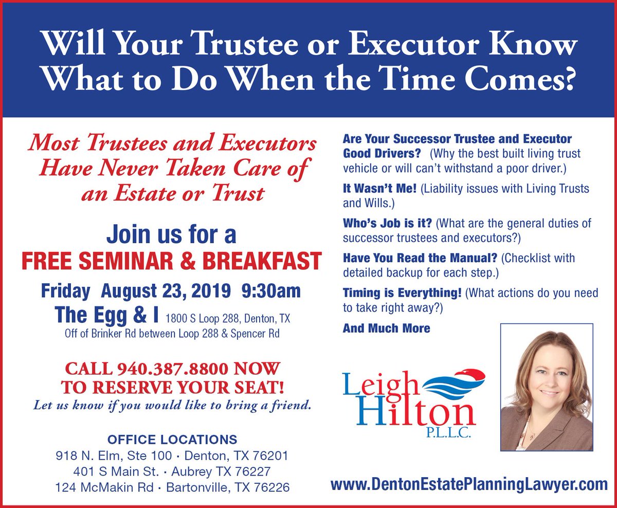 Leigh Hilton Aubrey, TX Office