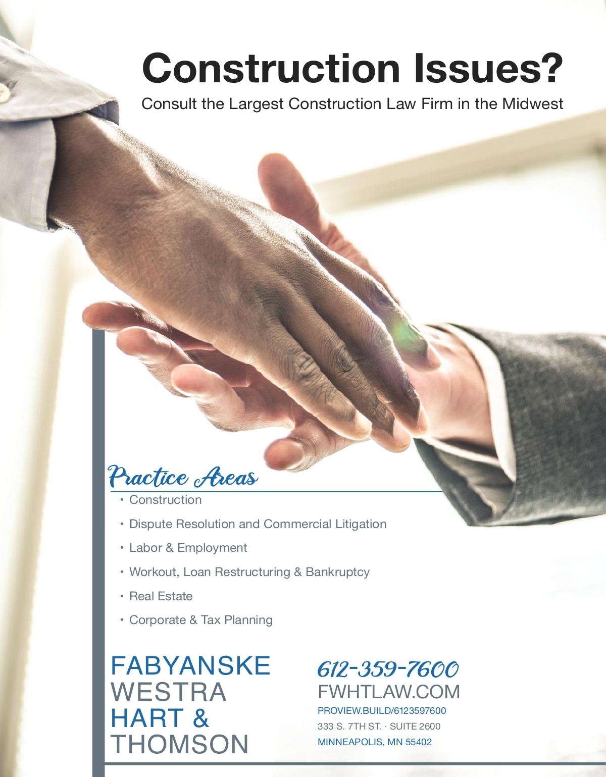 Fabyanske, Westra, Hart & Thomson,P.A Minneapolis, MN Office