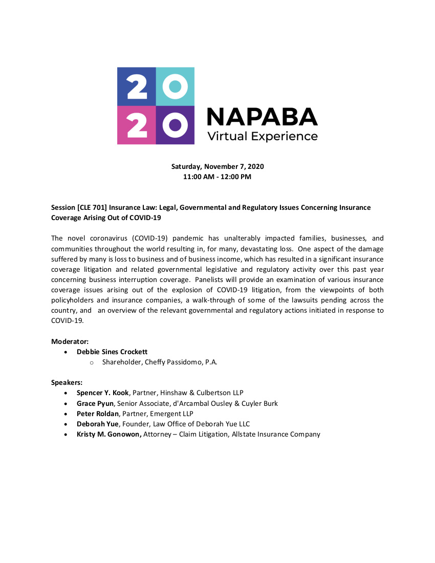 d'Arcambal Ousley & Cuyler Burk, LLP New York City, NY Office