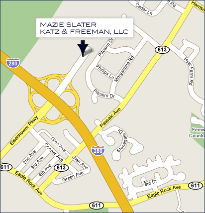 Mazie Slater Katz & Freeman, LLC Roseland, NJ Office