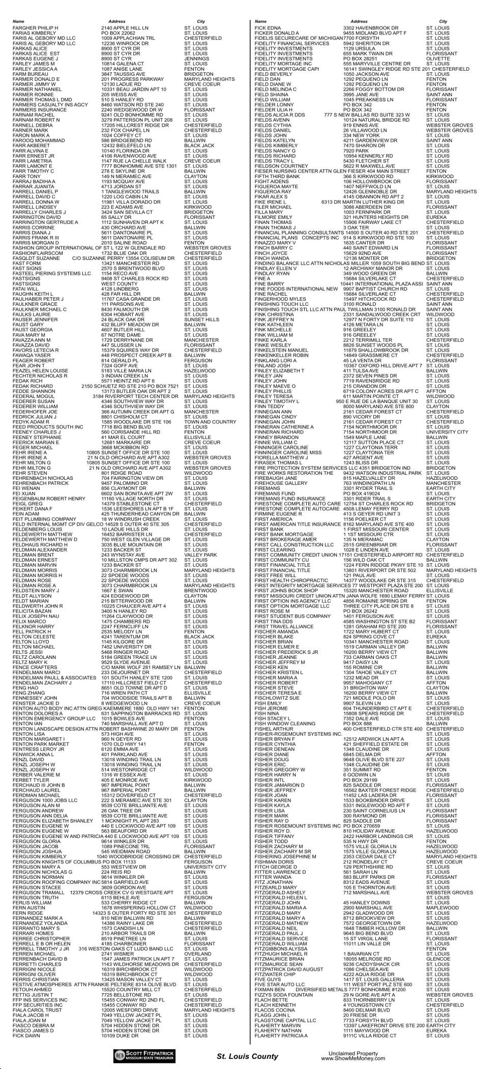 Grace J. Fishel Saint Louis, MO Office