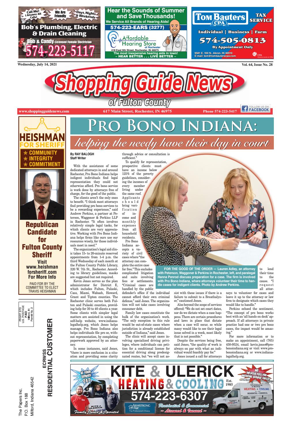 Peterson Waggoner & Perkins, LLP Rochester, IN Office