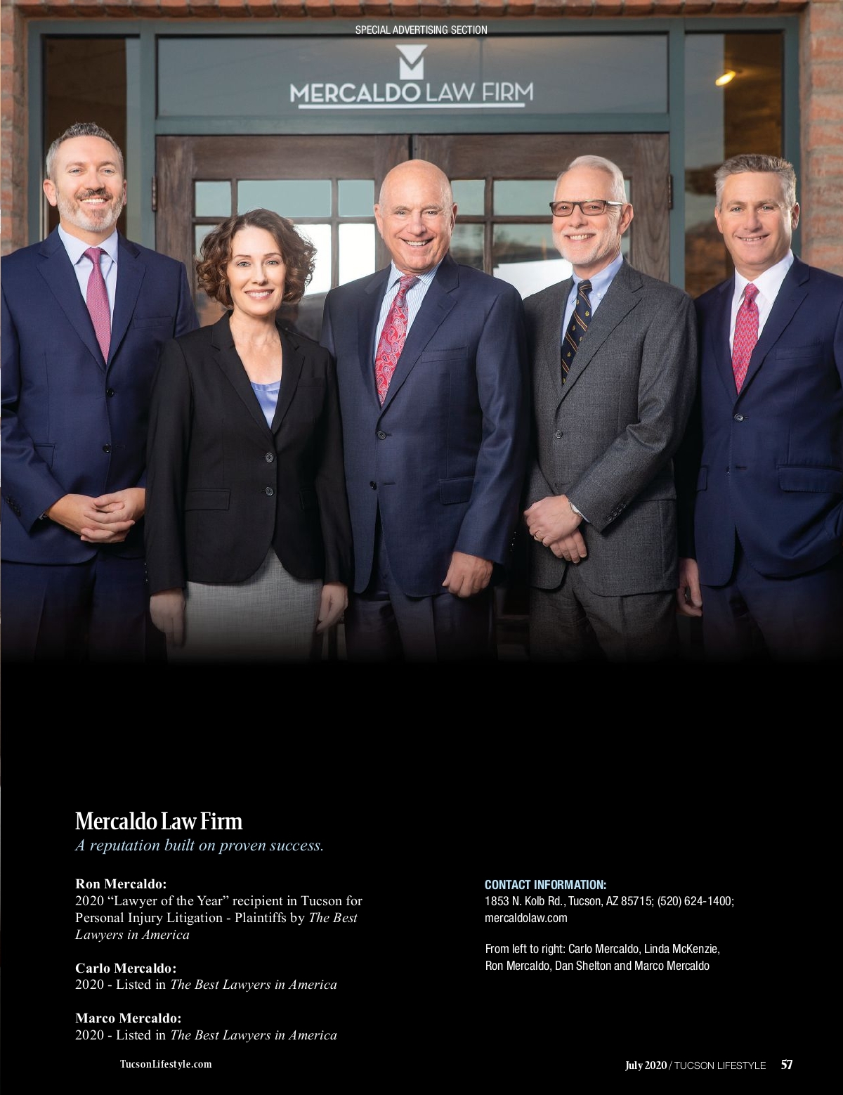 The Mercaldo Law Firm Tucson, AZ Office