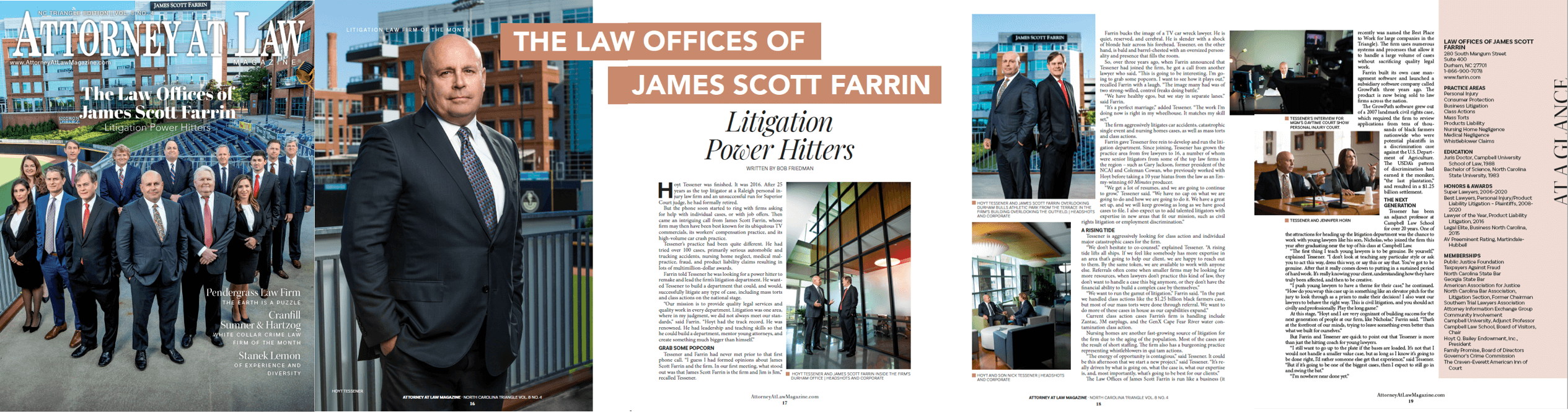 Law Offices of James Scott Farrin Durham, NC Office