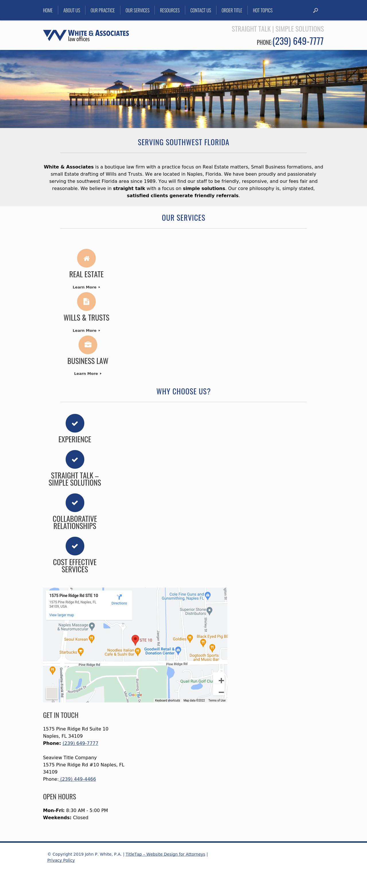 Parrish, White & Yarnell, P.A Naples,  Office