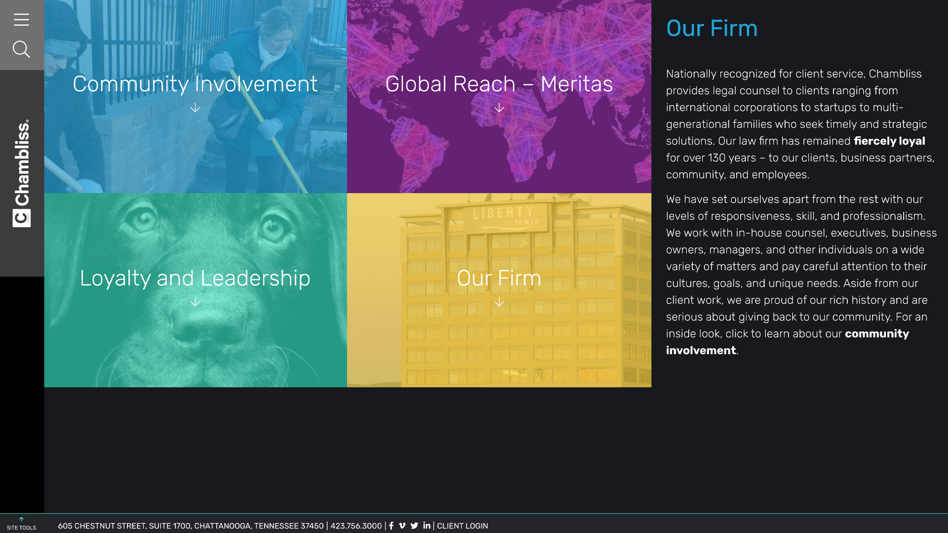 Chambliss, Bahner & Stophel, P.C Chattanooga, TN Office