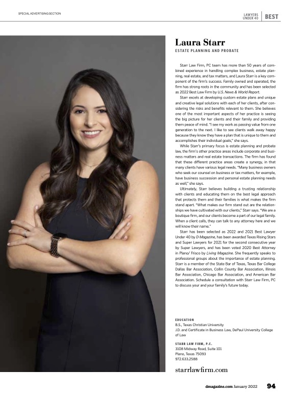 Starr Law Firm, PC Plano, TX Office