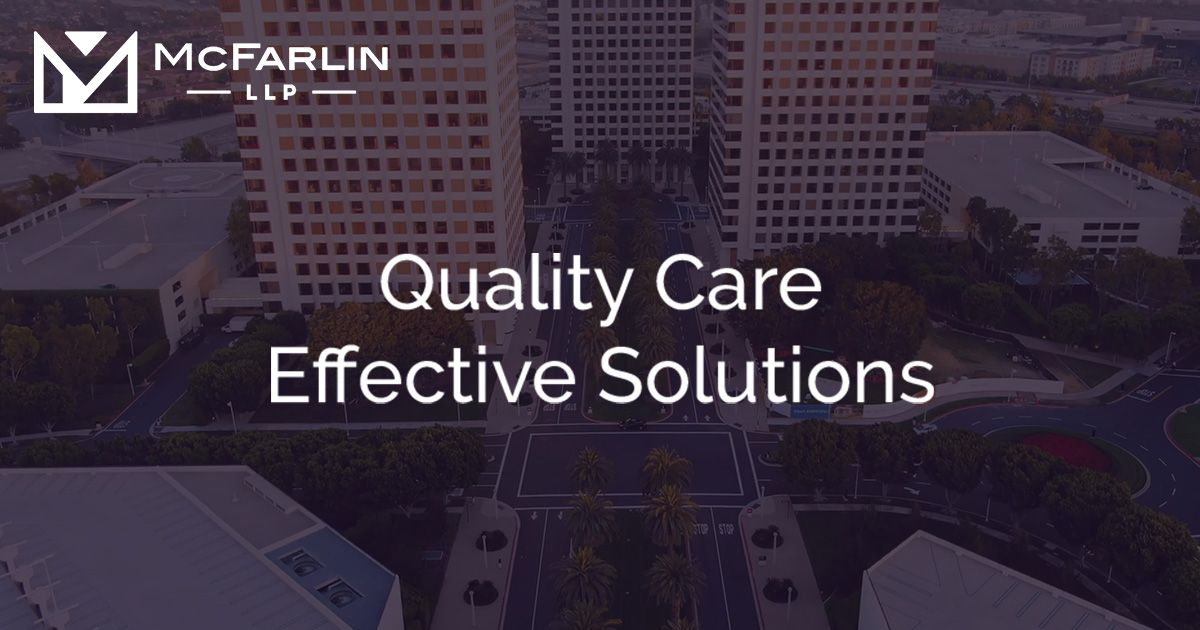 McFarlin LLP Irvine, CA Office