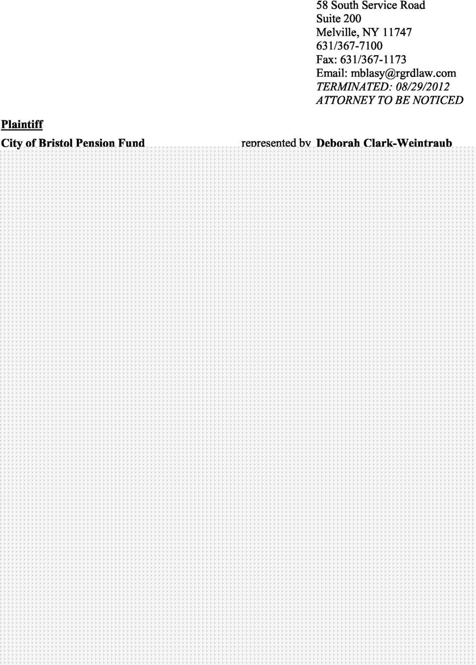 Scott + Scott Attorneys at Law LLP Colchester, CT Office