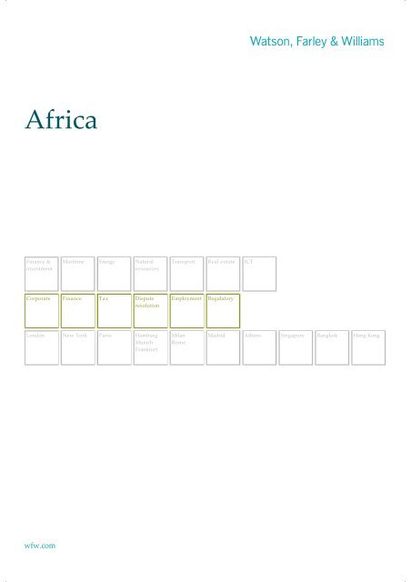 Watson Farley & Williams LLP New York City, NY Office