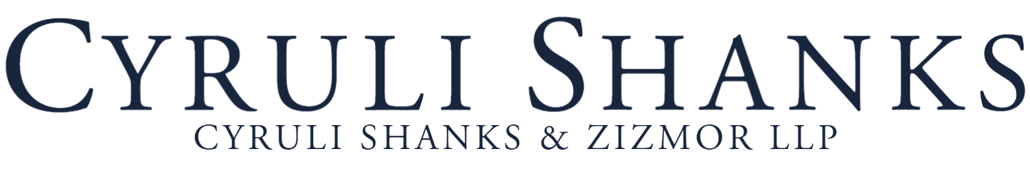 Cyruli Shanks Hart & Zizmor LLP New York City,  Office