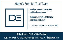 Duke Evett, PLLC Boise,  Office
