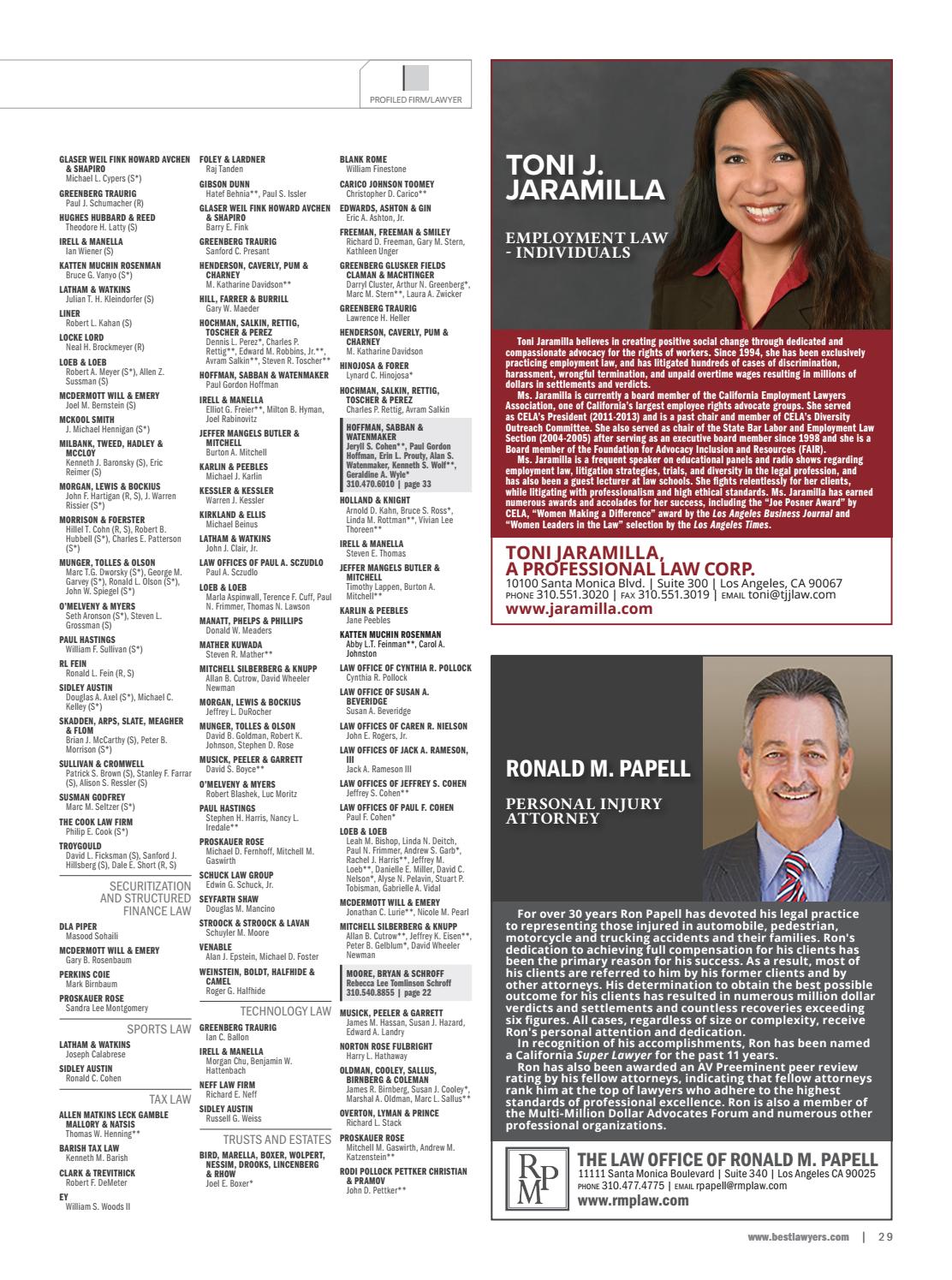 Toni Jaramilla, A Professional Law Corporation Los Angeles, CA Office