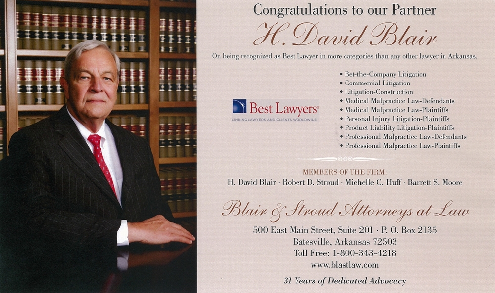 Blair & Stroud, Attorneys At Law Batesville, AR Office