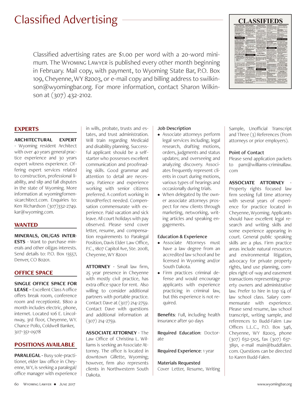 Hirst Applegate, LLP Cheyenne, WY Office