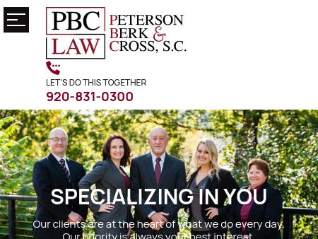 Peterson, Berk & Cross, S.C Green Bay, WI Office