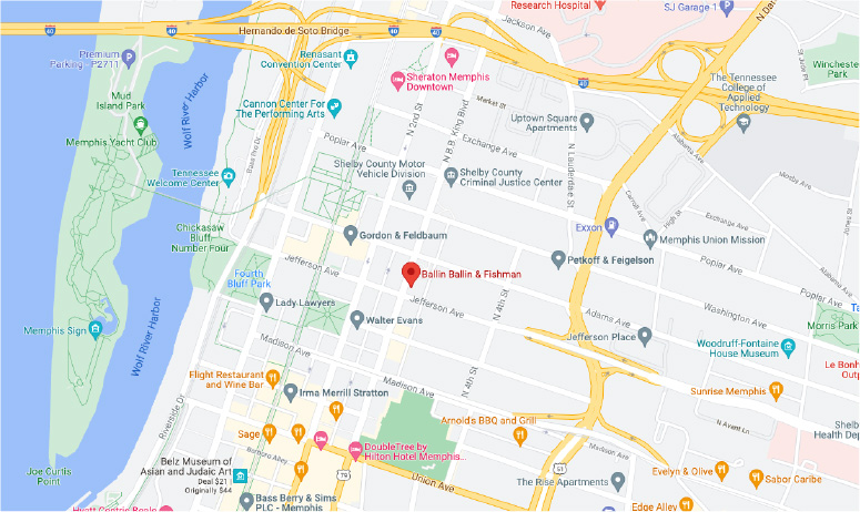 Ballin, Ballin & Fishman, P.C Memphis, TN Office