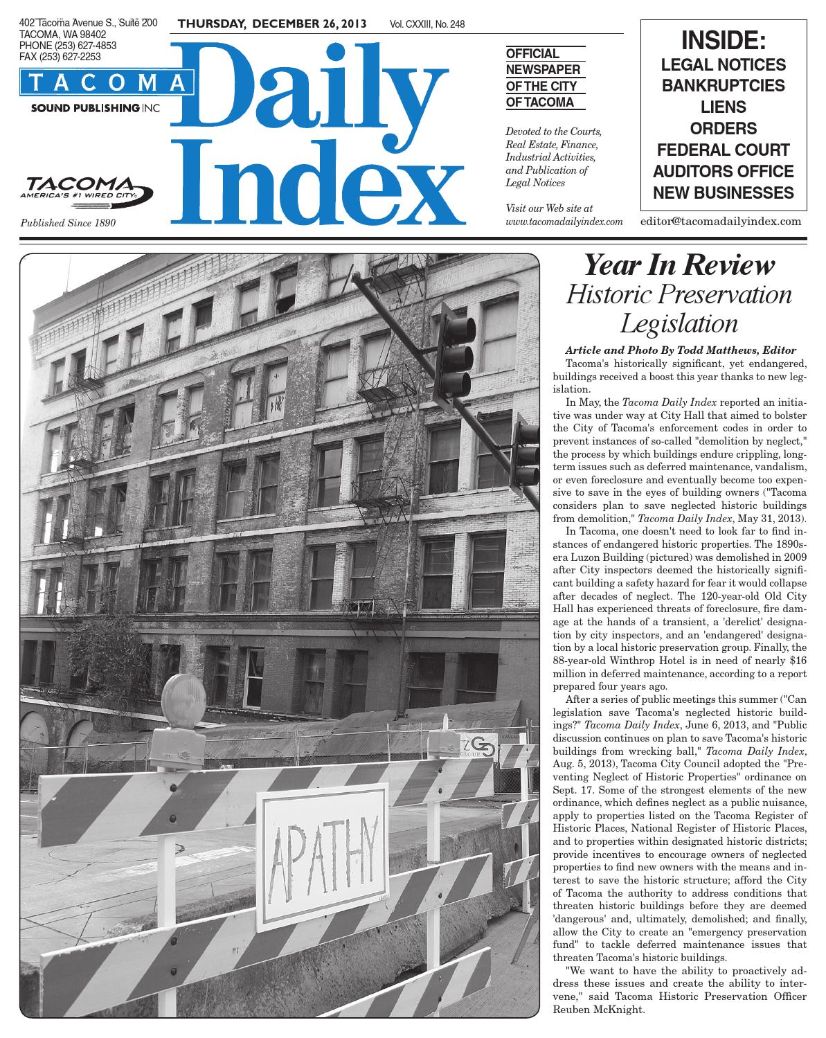 Morton McGoldrick Tacoma, WA Office