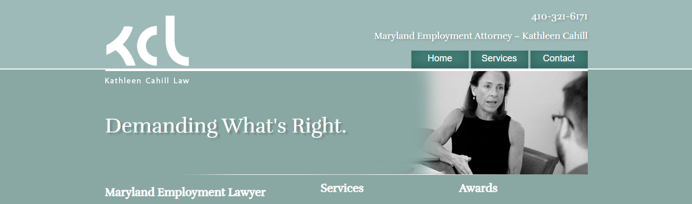 Kathleen Cahill Law Baltimore, MD Office