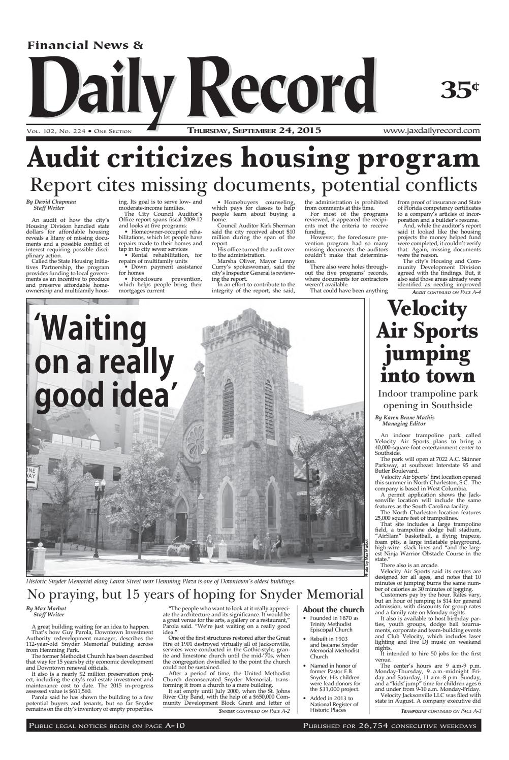 Wadsworth, Margrey & Dixon LLP Jacksonville, FL Office