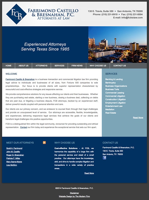 Farrimond Castillo & Bresnahan, P.C San Antonio,  Office
