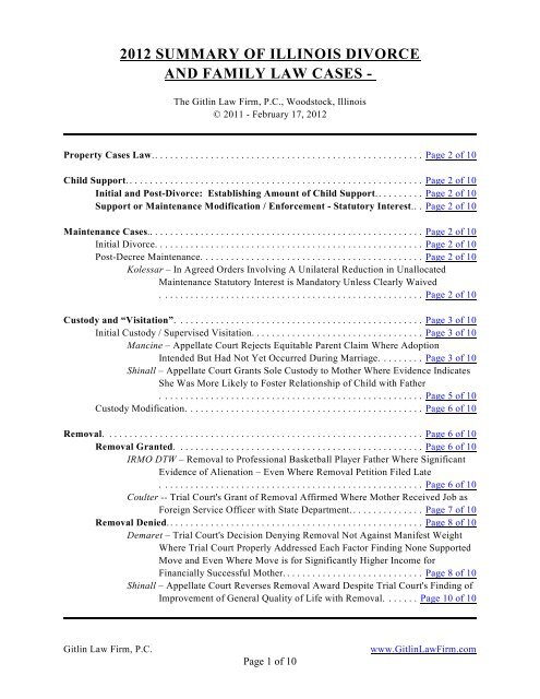 The Gitlin Law Firm P.C Woodstock, IL Office