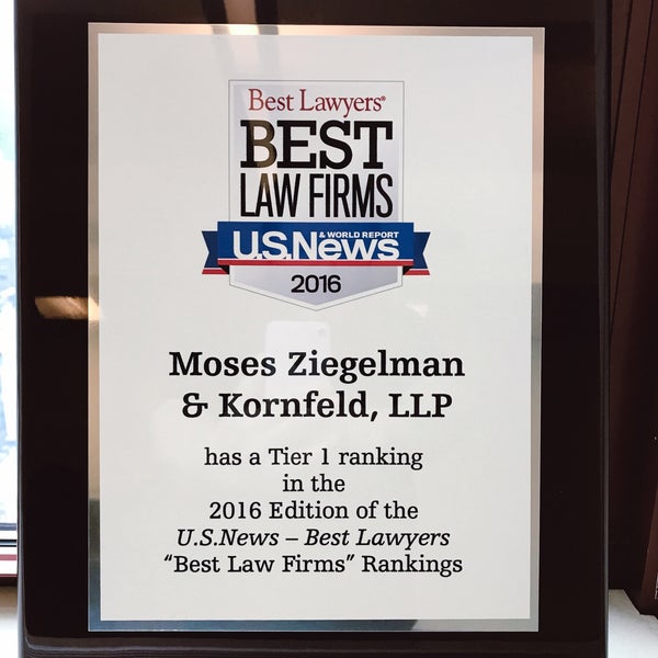 Moses Ziegelman & Kornfeld, LLP New York City, NY Office