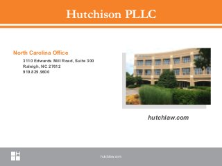 Hutchison PLLC Raleigh, NC Office
