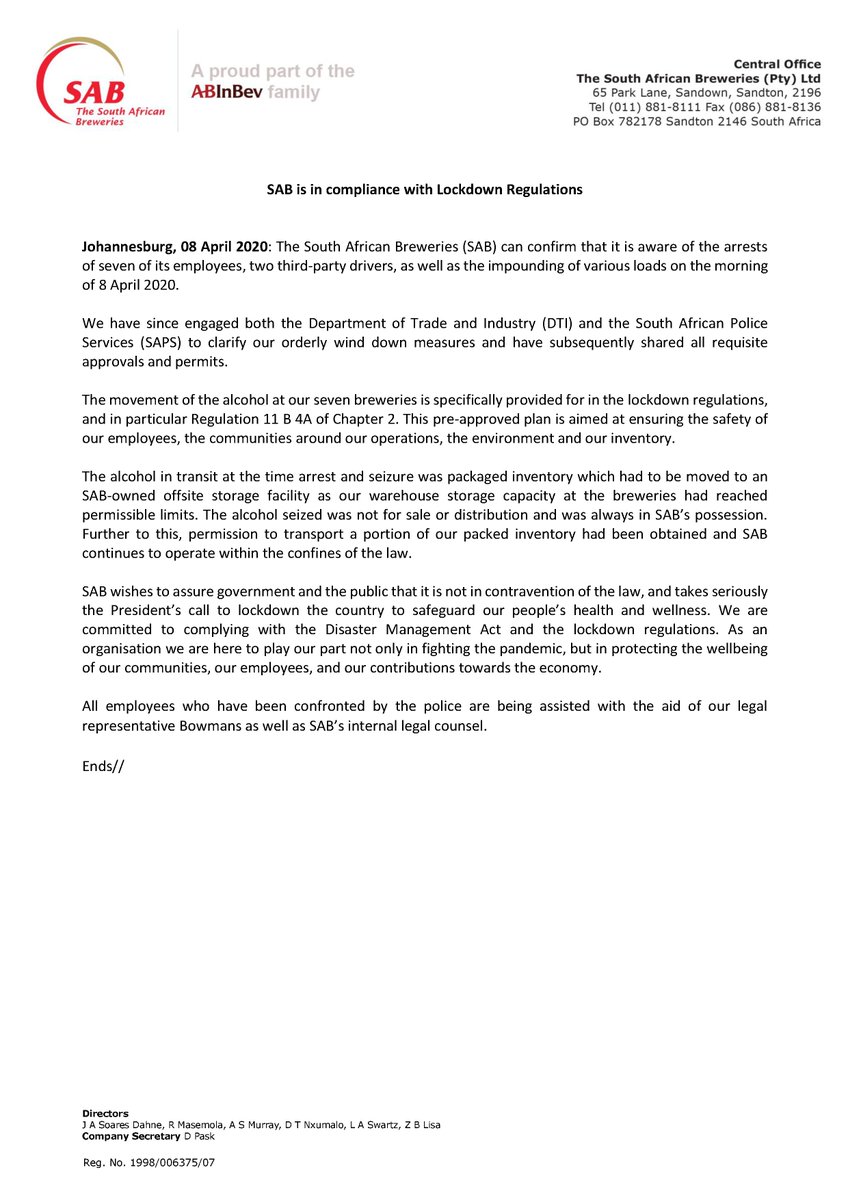 Bowmans Johannesburg, South Africa Office