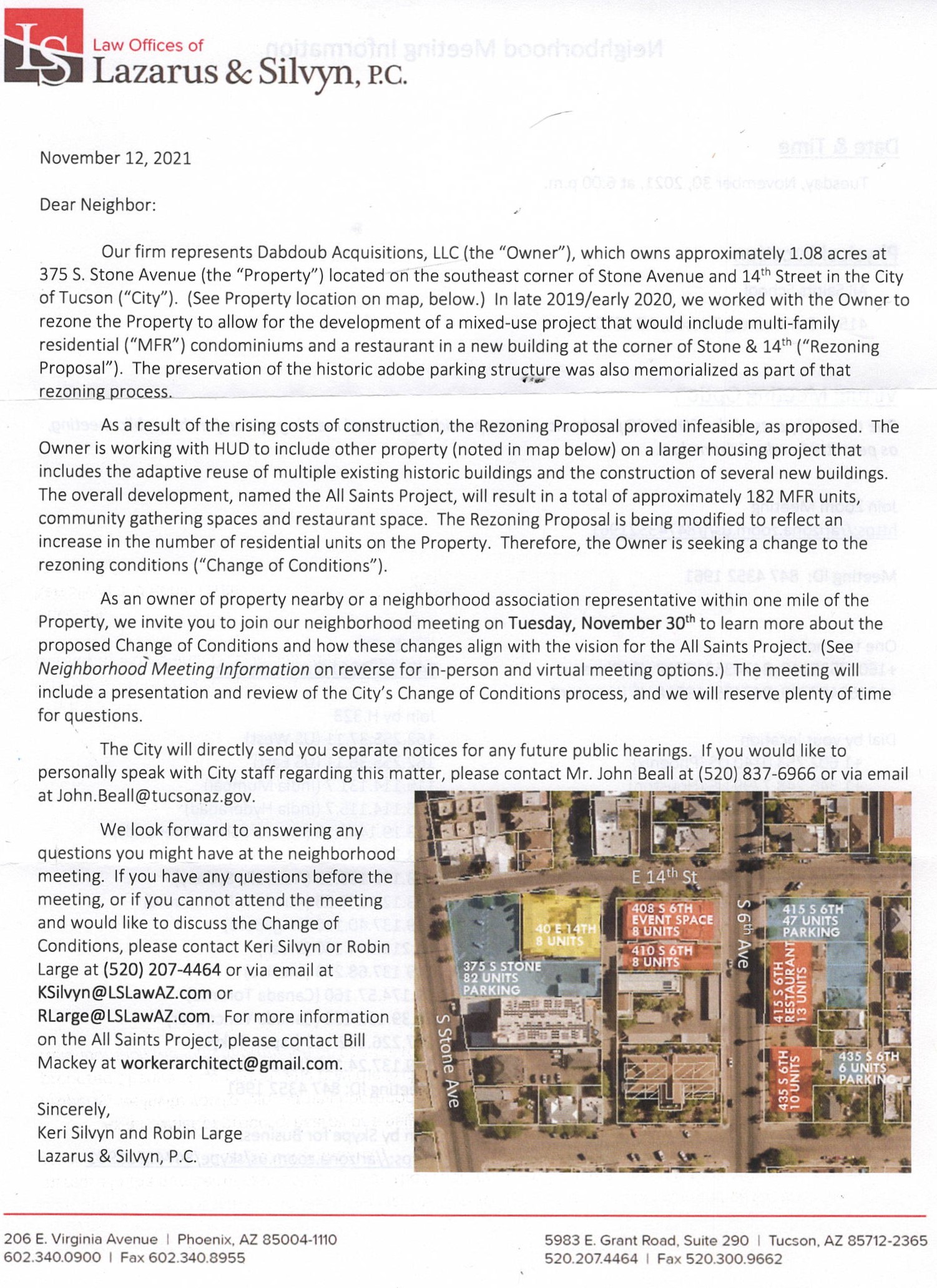 Lazarus, Silvyn & Bangs, PC Tucson, AZ Office