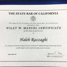 Razzaghi Law La Jolla,  Office